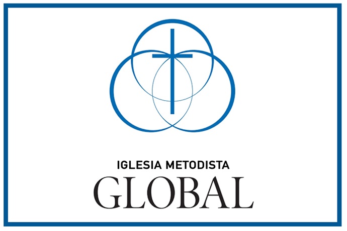 Un grupo de miembros y líderes de posturas tradicionalistas dispuestos a dejar La Iglesia Metodista Unida, dieron a conocer el nombre de "Iglesia Metodista Global" que han elegido, junto al nuevo logotipo, para identificar la denominación que planean formar. Logotipo cortesía de la Iglesia Metodista Global, versión en español Rev. Gustavo Vasquez, Noticias MU.