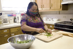 Maria Chavalan Sut, who lived in sanctuary at Wesley Memorial United Methodist Church in Charlottesville, Virginia, has been granted a Stay of Removal for one year. 