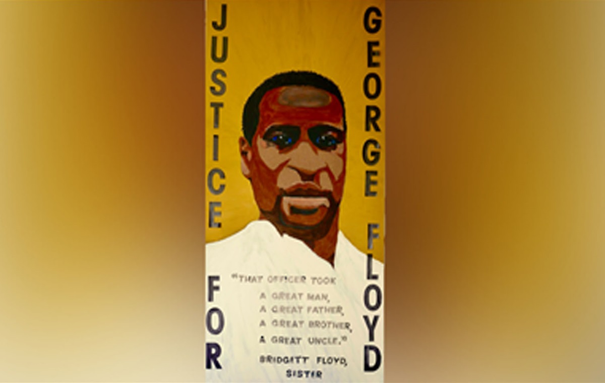 Parte da instalação de arte na Igreja Metodista Unida Epworth, na 1953 Hopkins Street em Berkeley. Foto cortesia do IMU Epworth. Parte da instalação de arte na Igreja Metodista Unida Epworth, na 1953 Hopkins Street em Berkeley. Foto cortesia do IMU Epworth.