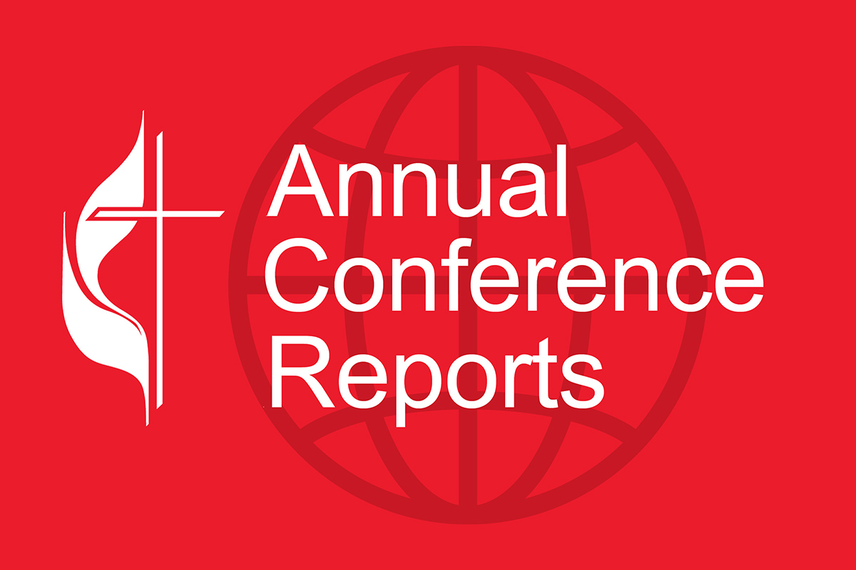United Methodist News posts reports from annual conferences around the connection. World graphic by Josy Dom Alexis; image for Annual Conference Reports, UM News