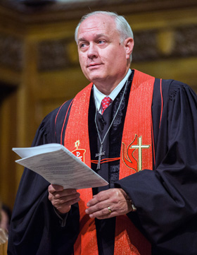 Bishop David Graves of the Alabama-West Florida and South Georgia conferences. Photo by Luke Lucas, the Alabama-West Florida Conference.
