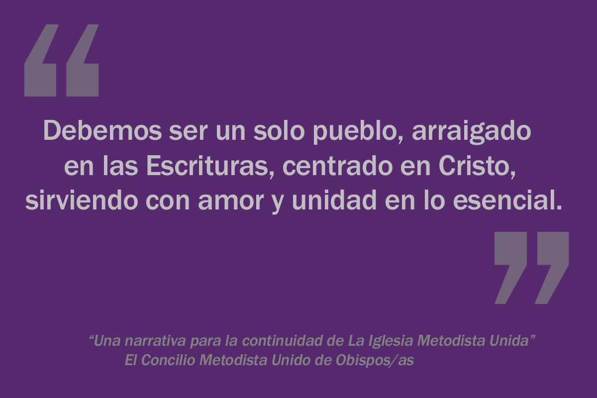 Durante su reunión en línea del 2 al 5 de noviembre, el Concilio de Obispos/as aprobó “Una narrativa para la continuidad de La Iglesia Metodista Unida” que describe una visión de iglesia donde todos/as tendrán un hogar. 