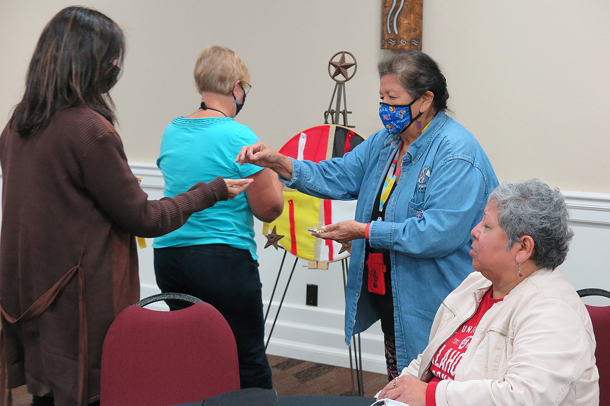 Group gets immersion in Native history, concerns