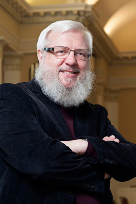 The Rev. William J. “Billy” Abraham. Photo by Hillsman Stuart Jackson, © Southern Methodist University.