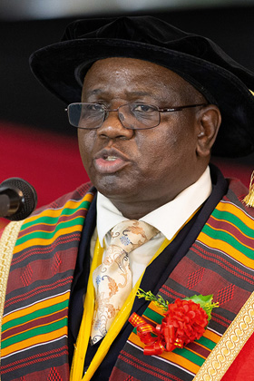 Professor Munashe Furusa. Photo by Mike DuBose, UM News.