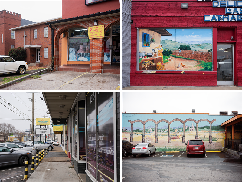 El vecindario de Woodbine es el hogar de un grupo diverso de personas y empresas, incluida La Hacienda, uno de los primeros mercados/restaurantes mexicanos de Nashville. La familia estadounidense con la que se quedó Carlos cuando llegó por primera vez a los Estados Unidos lo llevaban a La Hacienda cuando añoraba su hogar.
