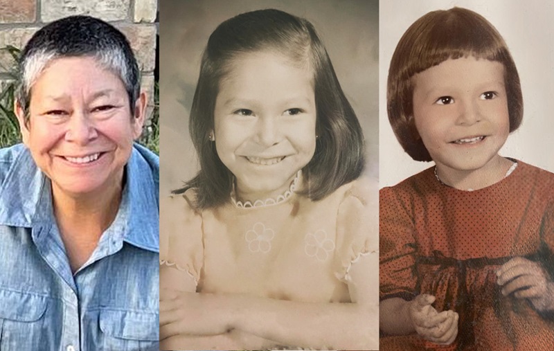 Cindy es tercera generación de descendientes de inmigrantes mexicanos, pero también es tercera generación de metodistas en su familia. Fotos cortesía de la Diaconisa Cindy Andrade Johnson. Fotocomposición Rev. Gustavo Vasquez, Noticias MU.