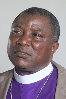 Bishop Samuel J. Quire Jr. Photo by E Julu Swen, UM News.
