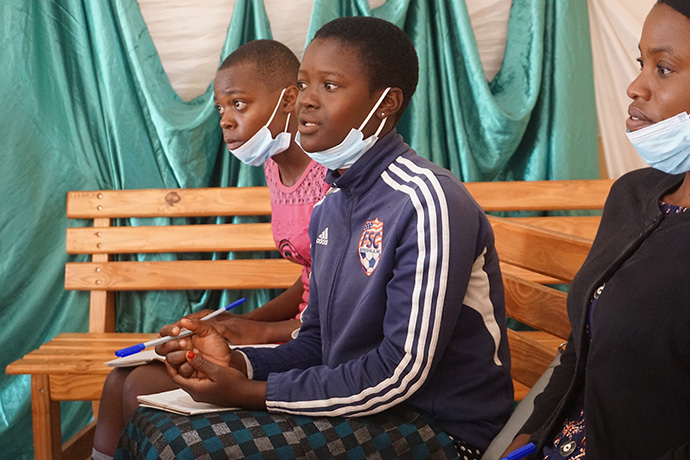 Bridget Chalosa, 16, is worried that not having a birth certificate will prevent her from taking the standardized tests she will need to continue in school. She is a member of Gurure United Methodist Church in Mupambawashe, Zimbabwe. Photo by Kudzai Chingwe, UM News.