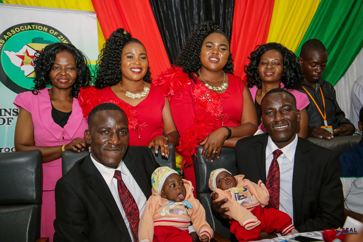 The International Twins Festival hosted by the Twins Association of Zimbabwe Aug. 19-21 attracted hundreds of twins and multiples who had the opportunity to interact, network and share business ideas with their peers. Participants also played several sports tournaments over the weekend. Photo by the Sahwira Events and Leisure, courtesy of the Twins Association of Zimbabwe.