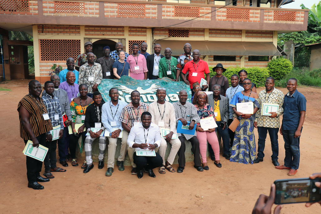 Kepifri Lakoh, director of the initiative, says Global Ministries is committed to ensuring that the Yambasu Agriculture Initiative becomes a flagship program for the continent aided by staff in the respective episcopal areas. Photo by Phileas Jusu, UM News.