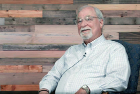 The Rev. Jerry Neff had a double lung transplant less than a year ago and is now leading a new church consisting of East Texans who are staying United Methodist after their local churches disaffiliated. Screengrab courtesy of Moody Methodist Church via Facebook by UM News.