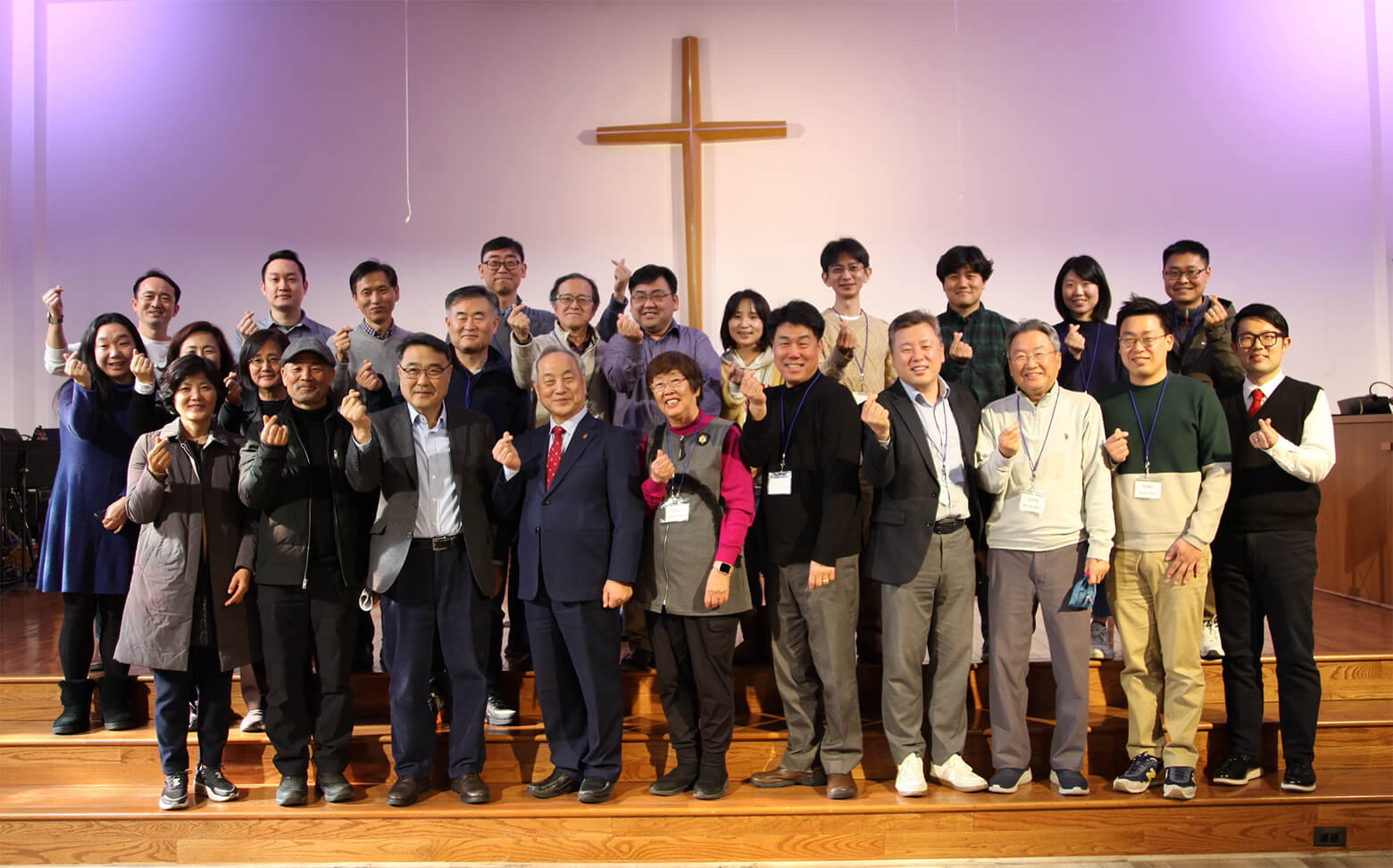 연합감리교회 한인총회 평화위원회가 주최한 평화학교인 2023년 <샬롬 아카데미>에 참석한 사람들. 사진 제공, 한인연합감리교회 평화위원회.