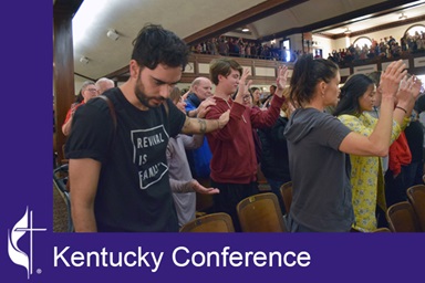 People have traveled from far and wide to attend worship services at Asbury University and Asbury Theological Seminary in a revival that has gone "viral" through social media. Photo by Cathy Bruce, the Kentucky Conference. People have traveled from far and wide to attend worship services at Asbury University and Asbury Theological Seminary in a revival that has gone "viral" through social media. Photo by Cathy Bruce, the Kentucky Conference.