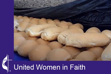 Loaves of bread will help provide financial support for women in Sierra Leone. Screengrab courtesy of United Women in Faith, by UM News. Loaves of bread will help provide financial support for women in Sierra Leone. Screengrab courtesy of United Women in Faith, by UM News.