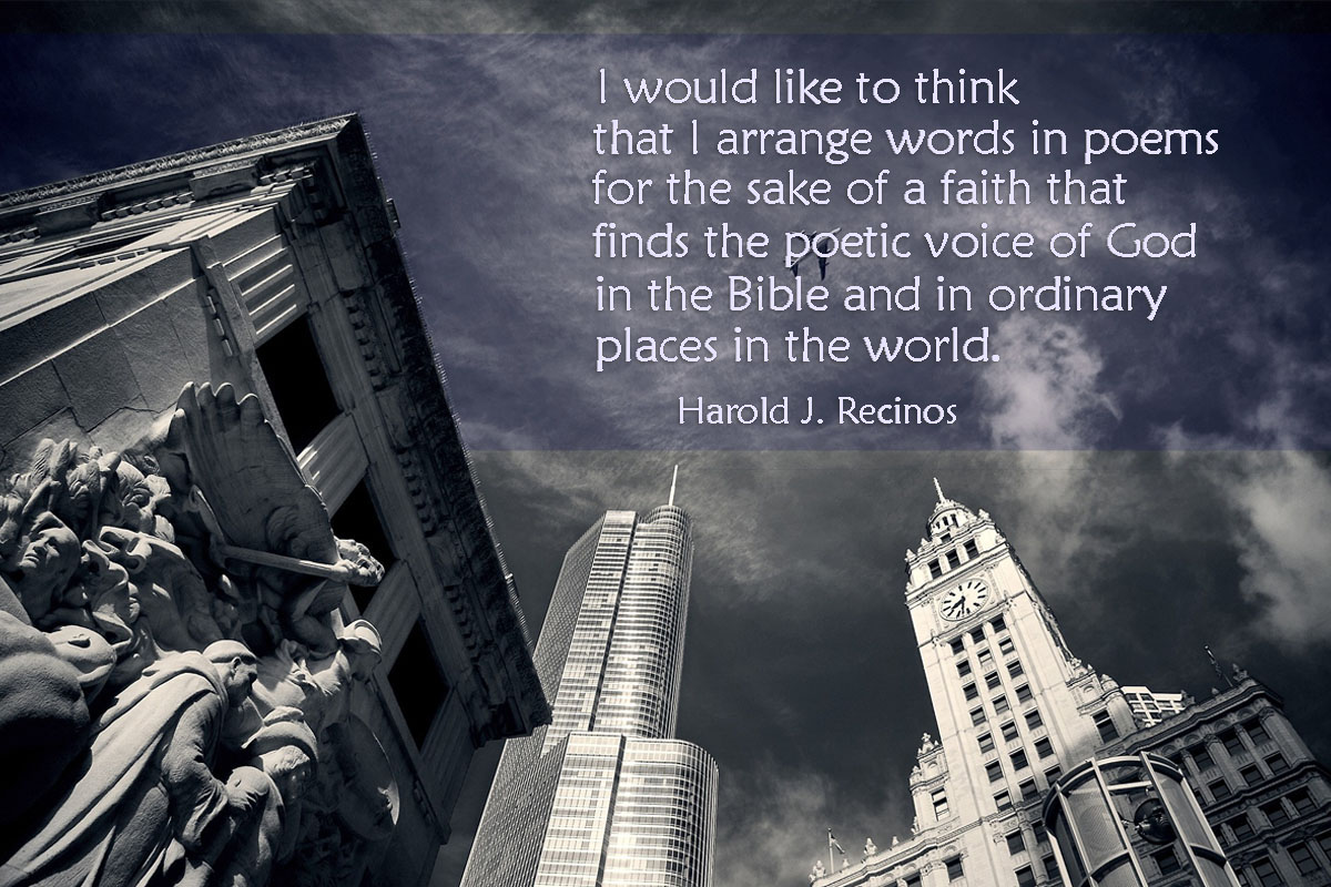 Among United Methodists who publish poetry, few if any can match the Rev. Harold “Hal” Recinos. A longtime professor at Perkins School of Theology, he has published 17 books of verse. For National Poetry Month, UM News interviewed Recinos, drawing him out on the importance of poetry in his life. City image by William Dais, courtesy of Pixabay, graphic by Laurens Glass, UM News.