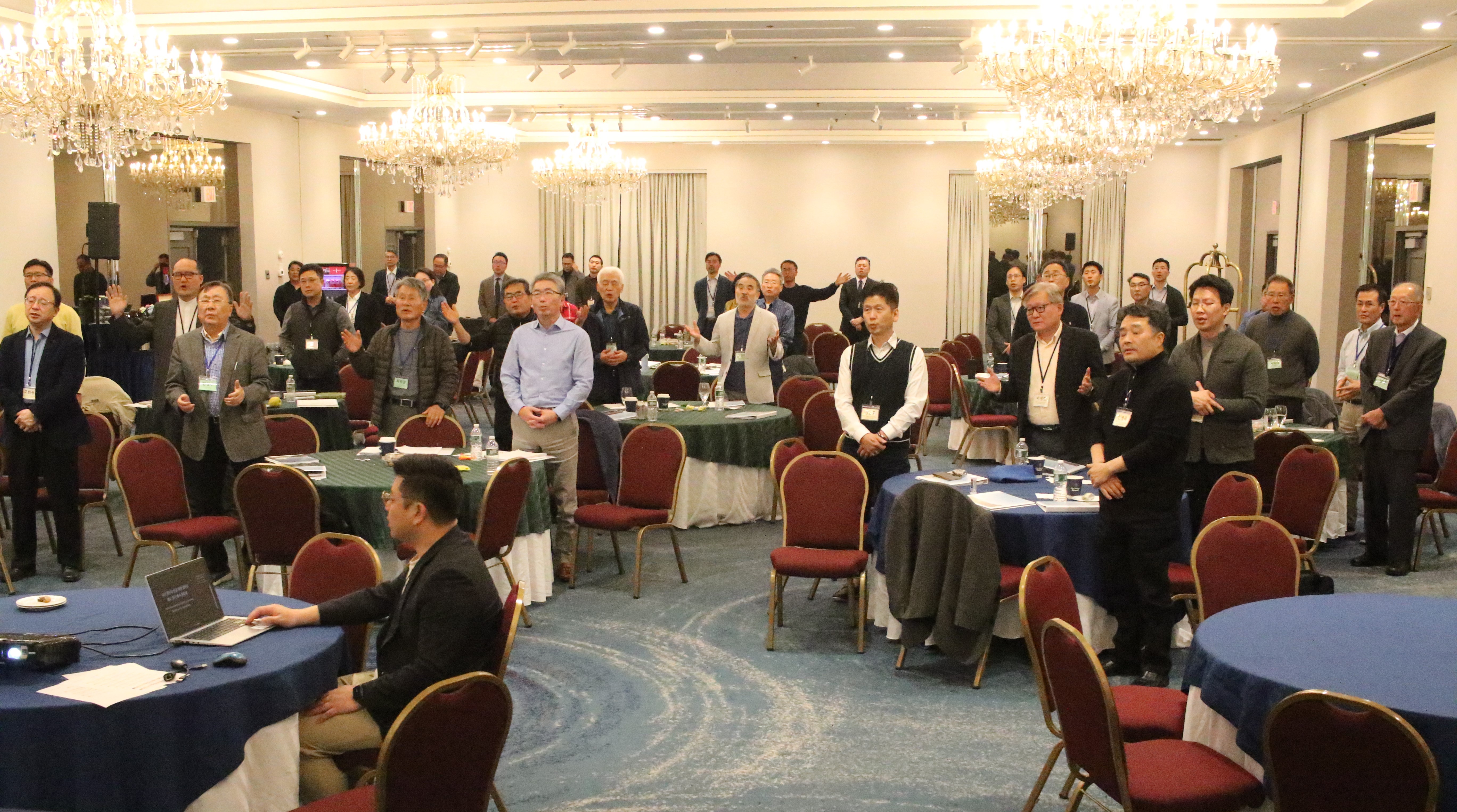 2023년 4월 27일 열린 연합감리교회 한인교회총회 폐회 예배 모습. 사진, 김응선 목사, 연합감리교뉴스. 