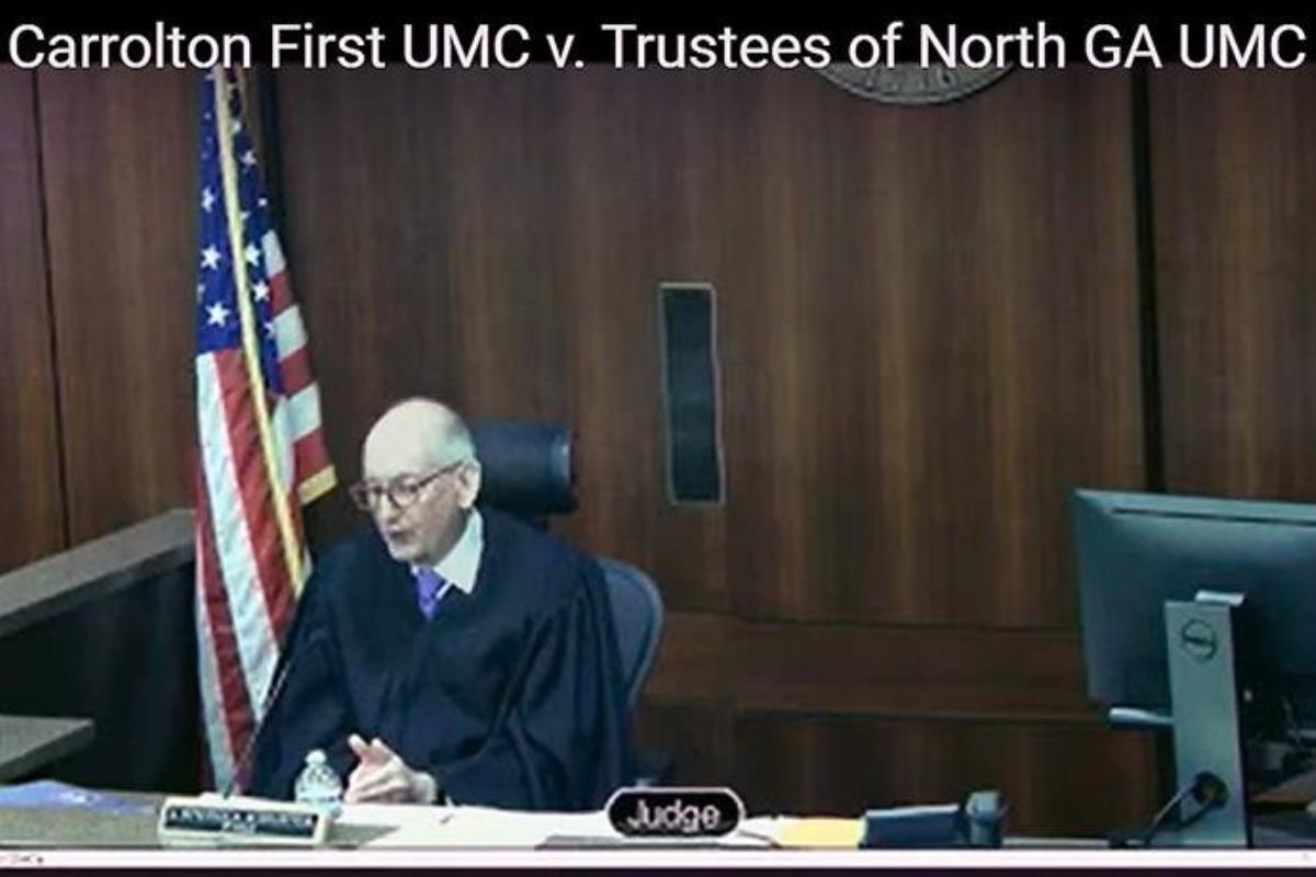 Judge lifts North Georgia disaffiliation pause Judge lifts North Georgia disaffiliation pause