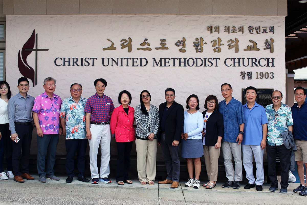 Participants from Mongolia, South Korea and mainland America gathered May 10-13 in Honolulu to discuss the future and direction of the Mongolia Mission Initiative. The summit was held at Christ United Methodist Church, the first overseas church started by Korean immigrants and the birthplace of the Mongolia Mission of Korean Churches. Photo by the Rev. Thomas E. Kim, UM News.