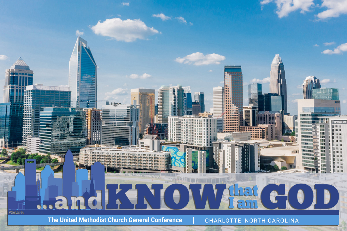 A próxima Conferência Geral está marcada para 23 de Abril a 3 de Maio de 2024, em Charlotte, N.C. O principal órgão legislativo da Igreja Metodista Unida, há muito adiado pela COVID, verá múltiplas opções para o futuro da igreja quando ela se reunir no próximo ano. Mas a preparação de toda a legislação para revisão pelos delegados leva meses. Imagem cortesia de charlottesgotalot.com.