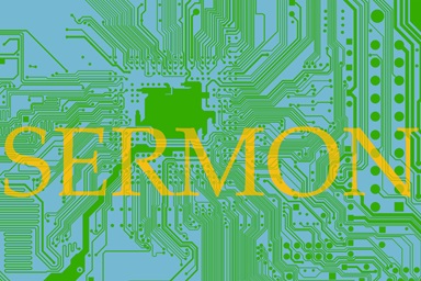 Violet Crown City Church, a United Methodist congregation in Austin, Texas, did an experiment in September when it used artificial intelligence to plan a worship service, complete with an original song and sermon written based on prompts from the pastor and information on the internet. Motherboard image by OpenClipart-Vectors, courtesy of Pixabay; graphic by Laurens Glass, UM News. Violet Crown City Church, a United Methodist congregation in Austin, Texas, did an experiment in September when it used artificial intelligence to plan a worship service, complete with an original song and sermon written based on prompts from the pastor and information on the internet. Motherboard image by OpenClipart-Vectors, courtesy of Pixabay; graphic by Laurens Glass, UM News.