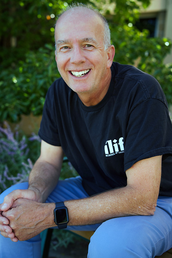 Ted Vial is the Potthoff Professor of Theology and Modern Western Religious Thought and vice president of innovation, learning and institutional research at Iliff School of Theology. Photo by EB Pixs, courtesy of Iliff School of Theology.
