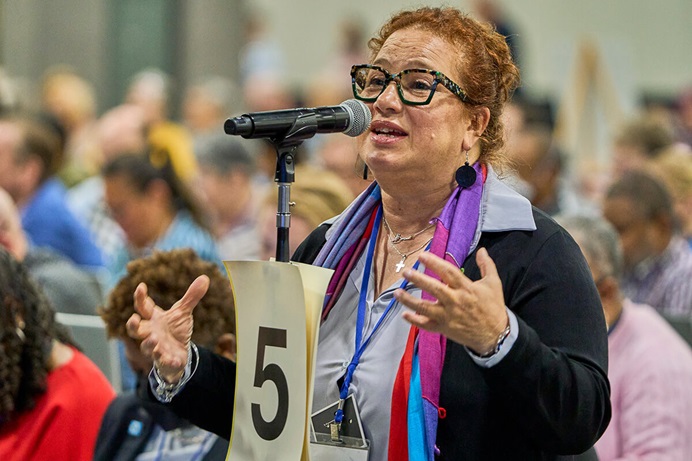 Revda. Dra. Lydia Muñoz, Directora del Plan. Foto de Noticias MU. Revda. Dra. Lydia Muñoz, Directora del Plan. Foto de Noticias MU.