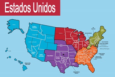 Mapa de jurisdicciones de EE. UU., áreas episcopales y conferencias anuales. Comunicaciones Metodistas Unidas. Mapa de jurisdicciones de EE. UU., áreas episcopales y conferencias anuales. Comunicaciones Metodistas Unidas.