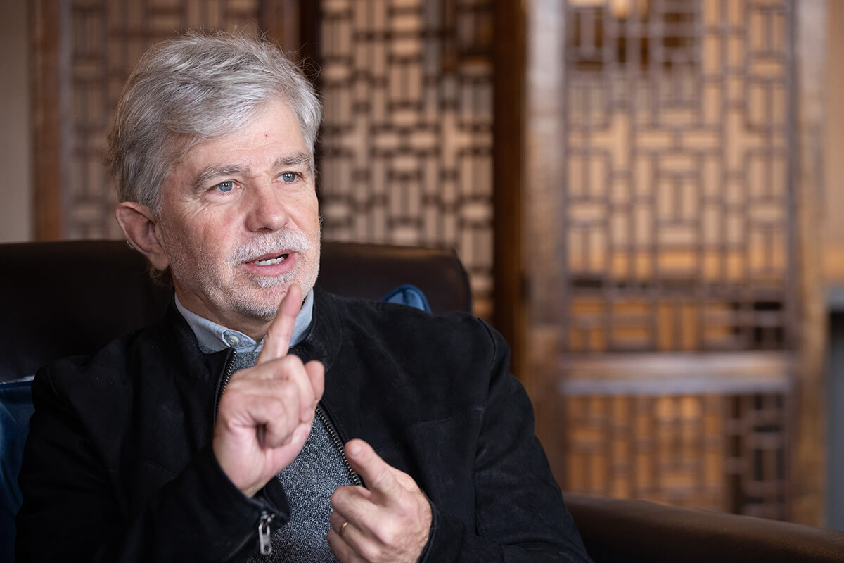 United Methodist scholar Joerg Rieger leads the Wendland-Cook Program in Religion and Justice at Vanderbilt Divinity School, a program which focuses on issues of justice in religion, economics and ecology. Photo by Mike DuBose, UM News.