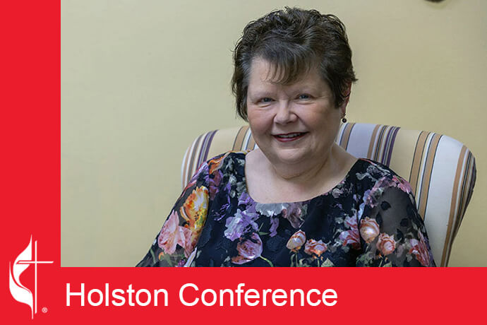 The Rev. Kathy Heustess, director of the Center for Wellbeing, meets with clients in her Knoxville office as well as in Johnson City and Chattanooga and remotely. Photo by Ben Smith, Holston Conference.