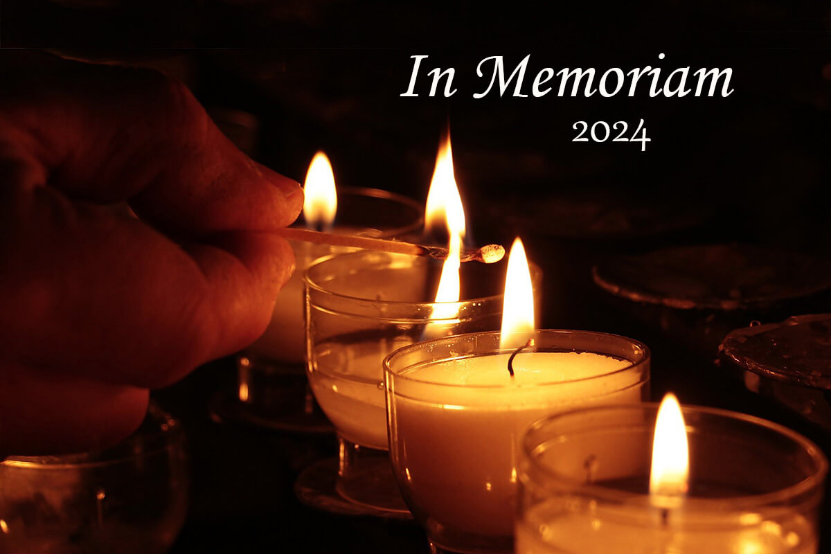 This year, United Methodists mourned the passing of beloved bishops, trailblazing women church leaders and a faithful strategist of the U.S. Civil Rights Movement who taught fellow leaders how to transform a nation through nonviolence. Photo by NoName_13, courtesy of Pixabay; graphic by Laurens Glass, UM News.