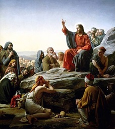 덴마크 화가 Carl Bloch가 1877년에 그린 산상수훈 (Sermon on the Mount). 출처, Wikipedia, the free encyclopedia.  덴마크 화가 Carl Bloch가 1877년에 그린 산상수훈 (Sermon on the Mount). 출처, Wikipedia, the free encyclopedia.