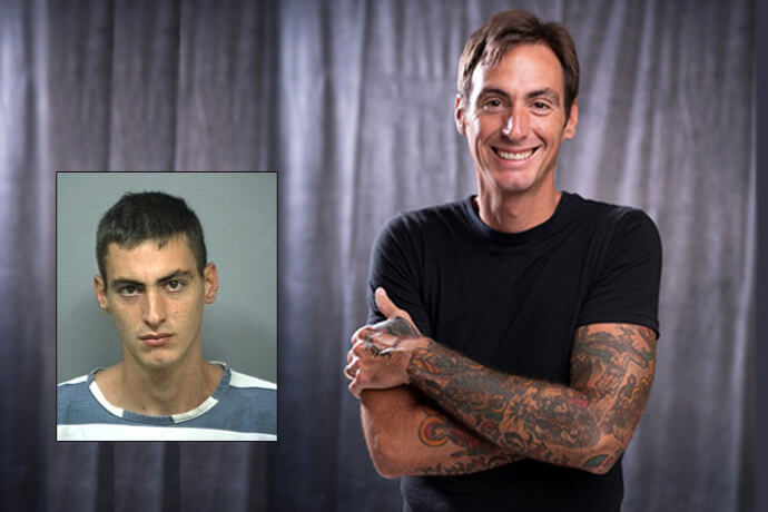 In his new book about combating loneliness, the Rev. Michael Adam Beck talks about his troubled past, including a stint in solitary confinement at the Marion County Jail in Ocala, Fla. Now, Beck is pastor at the same church that helped to save him in the darker years of his life. Photos courtesy of the Rev. Michael Adam Beck.