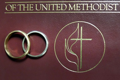 A congregation’s trustees cannot prevent their pastor from using church facilities to perform a same-sex wedding, The United Methodist Church’s top court ruled in Decision 1516. The ruling was one of two decisions released by the Judicial Council on April 29. Photo by Kathleen Barry, UM News. A congregation’s trustees cannot prevent their pastor from using church facilities to perform a same-sex wedding, The United Methodist Church’s top court ruled in Decision 1516. The ruling was one of two decisions released by the Judicial Council on April 29. Photo by Kathleen Barry, UM News.