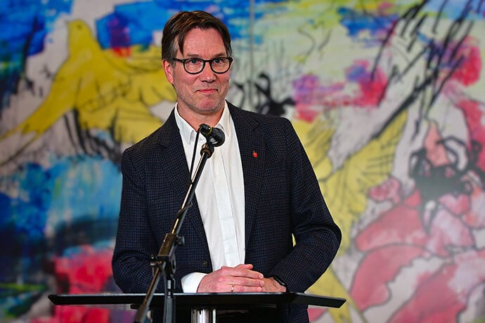 United Methodist Bishop Knut Refsdal, who was elected to the episcopacy on April 4, leads the Northern Europe and Eurasia Central Conference, which includes Ukraine. He is planning a visit to Ukraine in August. Photo courtesy of Klaus Ulrich Ruof, Germany Central Conference.