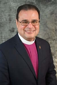 Obispo Héctor Burgos Núñez. Foto cortesía del Concilio de Obispos/as de La Iglesia Metodista Unida.