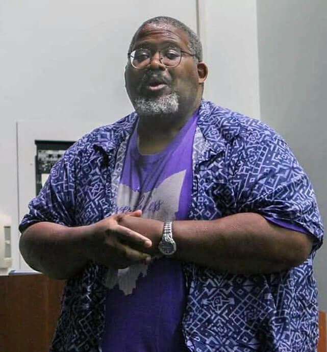 The Rev. Leo Cunningham, pastor of St. Paul’s United Methodist Church in Toledo, Ohio, said his church’s Marketplace for All People has seen increased demand even as the two area food banks that supply the marketplace have seen reductions in available supplies. Photo courtesy of the Rev. Leo Cunningham.