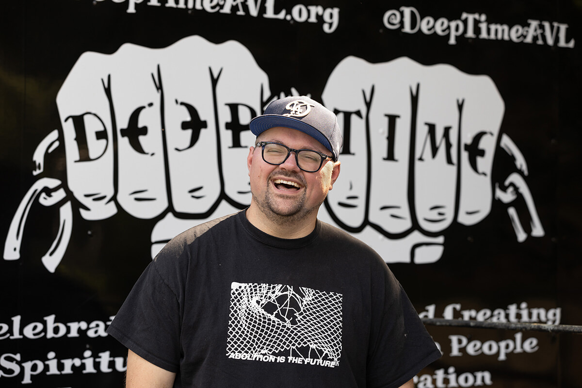 The Rev. Dustin Mailman founded the Deep Time ministry and serves as pastor of family ministries and missions at Trinity United Methodist Church in Asheville, N.C. Photo by Mike DuBose, UM News.