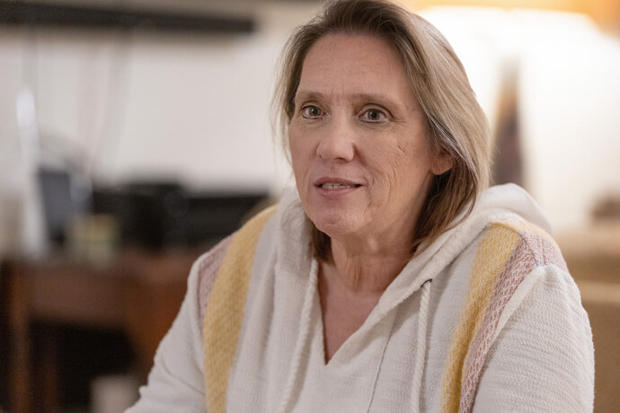Before she discovered the Family Reconciliation Guest House six years ago, getting to Nashville and finding a place to stay was a major stress in her life, said Carolyn Weaver. Photo by Mike DuBose, UM News.