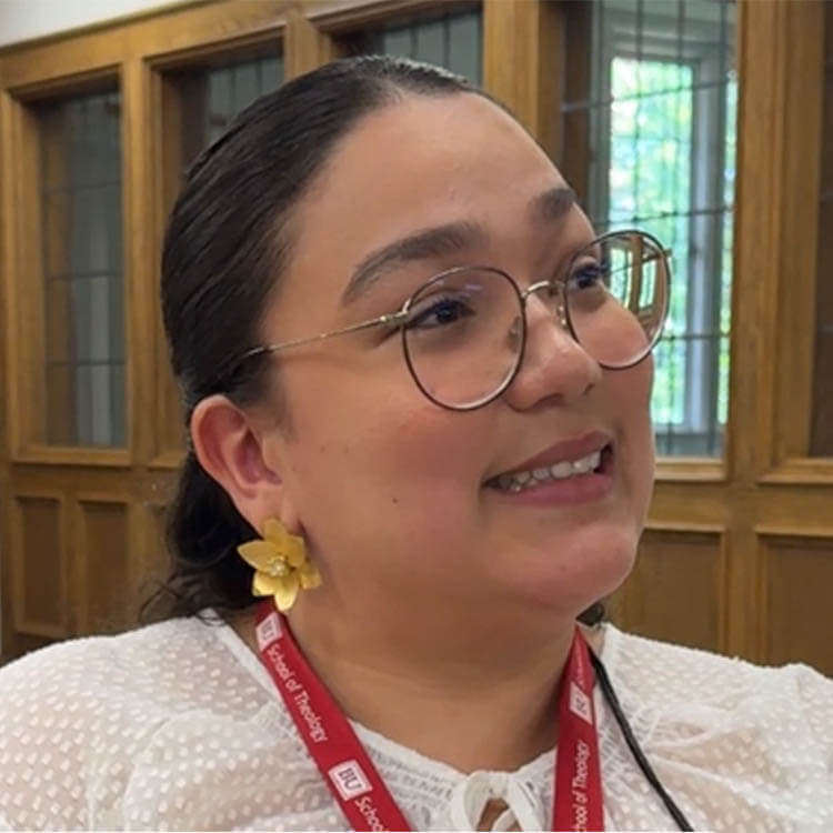Valentina San Juan is national program director of the Hispanic Youth Leadership Academy. Photo by the Rev. Gustavo Vásquez, UM News.