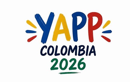 YAPP Colombia 2026 (Young Adult Pilgrimage of Peace o Peregrinaje de Jóvenes Adultos por la Paz) es un programa internacional del World Methodist Council enfocado en reunir a jóvenes líderes para promover la paz, la justicia y la reconciliación en Colombia. Ilustración cortesia del Concilio Metodista Mundial.