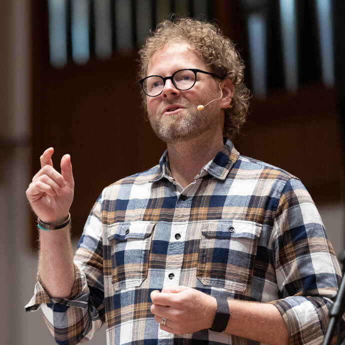 Jeremy Hearn discusses some of the challenges for contemporary worship during the Fusion 2026 Worship Music Conference. Hearn is executive director of the Institute for Modern Worship.